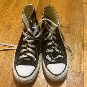 Black High Top Converse